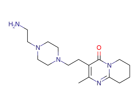 3-(2-(4-(2-aminoethyl)piperazin-1-yl)ethyl)-2-methyl-6,7,8,9-tetrahydro-4H-pyrido[1,2-a]pyrimidin-4-one