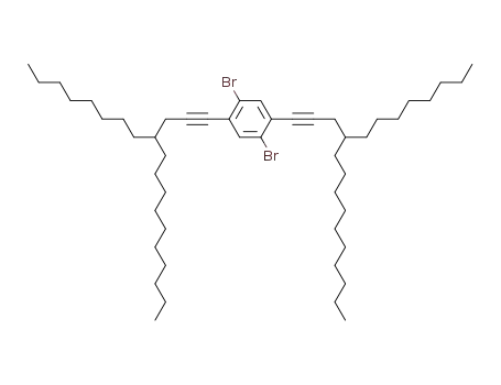 1,4-dibromo-2,5-bis(4-octyltetradec-1-yn-1-yl)benzene
