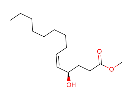 (R,Z)-methyl 4-hydroxytetradec-5-enoate