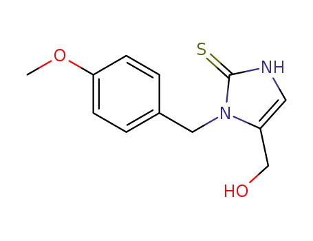 5-(hydroxymethyl)-1-(4-methoxybenzyl)-1H-imidazole-2(3H)-thione