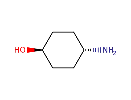 Molecular Structure of 27489-62-9 (trans-4-Aminocyclohexanol)
