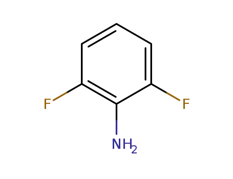 Molecular Structure of 5509-65-9 (2,6-Difluoroaniline)