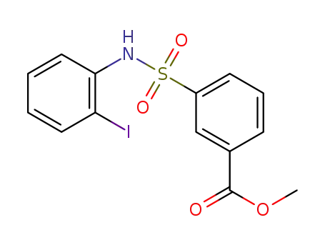 methyl 3-[[(2-iodophenyl)amino]sulfonyl]benzoate