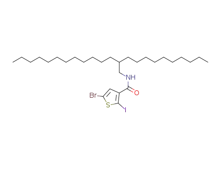 5-bromo-N-(2-decyltetradecyl)-2-iodothiophene-3-carboxamide