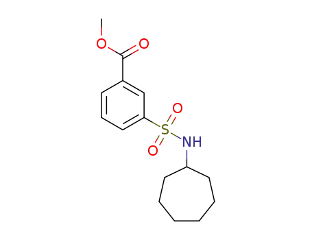 methyl 3-(cycloheptylsulfamoyl)benzoate