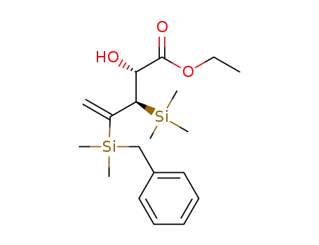 (2R,3R)-ethyl 4-(benzyldimethylsilyl)-2-hydroxy-3-(trimethylsilyl)pent-4-enoate