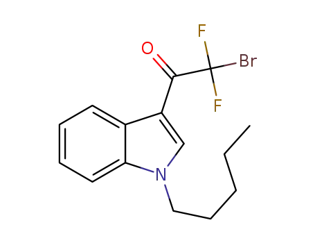2-bromo-2,2-difluoro-1-(1-pentyl-1H-indol-3-yl)ethan-1-one