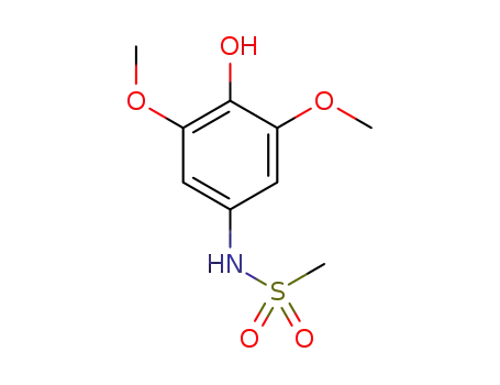 N-(4-hydroxy-3,5-dimethoxyphenyl)methanesulfonamide