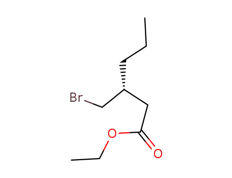 ethyl (R)-γ-bromo-3-propylbutyrate