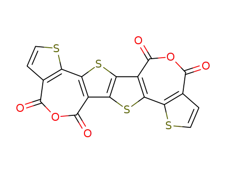 2-(thiophen-2'-yl)-5-(thiophen-2"-yl)thieno[3,2-b]thiophene-3,3,6,3-tetracarboxylic dianhydride