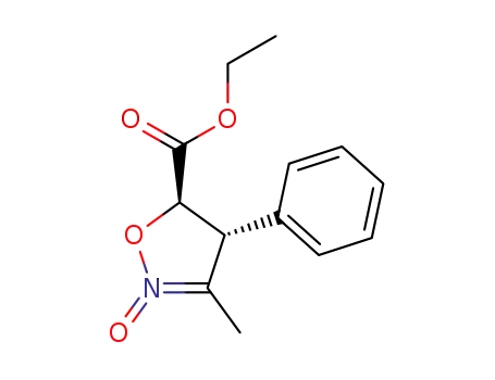 ethyl (4SR,5SR)-3-methyl-4-phenyl-4,5-dihydroisoxazole-5-carboxylate 2-oxide