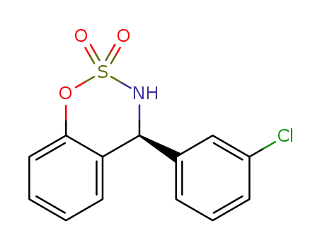 (S)-4-(3-chlorophenyl)-3,4-dihydrobenzo[e][1,2,3]oxathiazine 2,2-dioxide