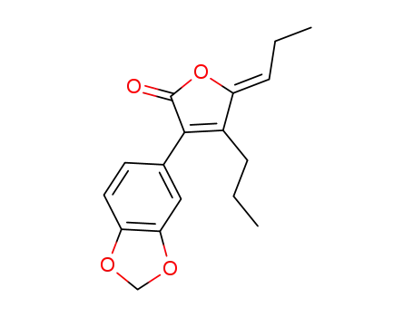 (Z)-3-(benzo[d][1,3]dioxol-5-yl)-4-propyl-5-propylidenefuran-2(5H)-one