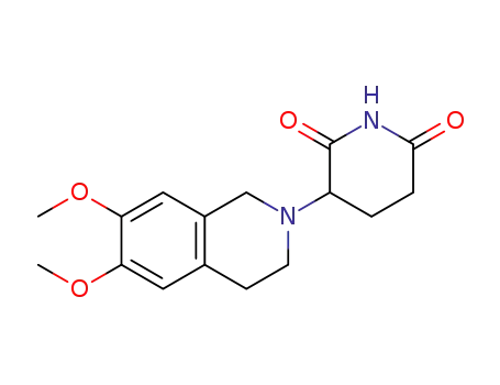 3-(6,7-dimethoxy-3,4-dihydroisoquinolin-2(1H)-yl)piperidine-2,6-dione