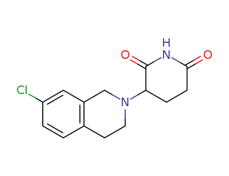 3-(7-chloro-3,4-dihydroisoquinolin-2(1H)-yl)piperidine-2,6-dione