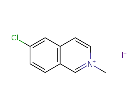 6-chloro-2-methylisoquinolin-2-ium iodide