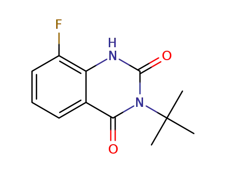 3-(tert-butyl)-8-fluoroquinazoline-2,4(1H,3H)-dione