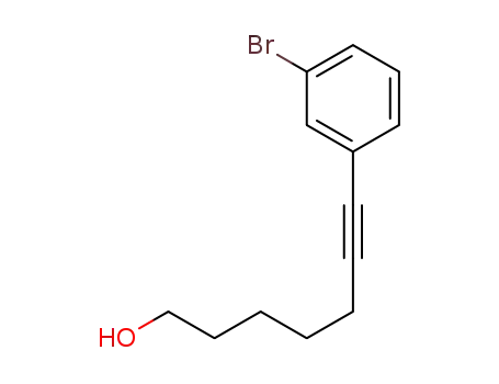 7-(3-bromophenyl)hept-6-yn-1-ol