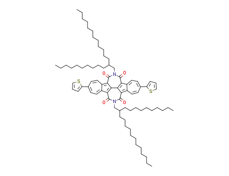N,N'-bis(2-decyltetradecyl)-6,6'-di(thiophen-2-yl)[2,2'-biazulene]-1,1',3,3'-tetracarboxdiimide
