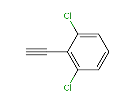 Molecular Structure of 6575-25-3 (Benzene, 1,3-dichloro-2-ethynyl-)