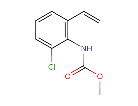 methyl 2-vinyl-6-chloroaniline-N-carboxylate