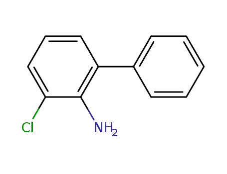 Molecular Structure of 76838-82-9 ([1,1'-Biphenyl]-2-amine, 3-chloro-)