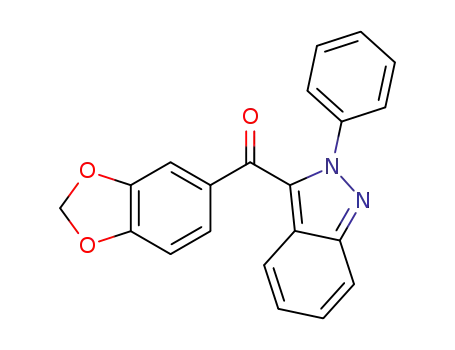 benzo[d][1,3]dioxol-5-yl(2-phenyl-2H-indazol-3-yl)methanone