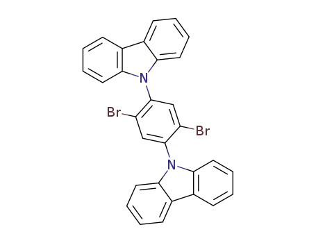 1,4-dicarbazol-9-yl-2,5-dibromobenzene