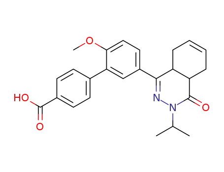 5'-(cis-3-isopropyl-4-oxo-3,4,4a,5,8,8a-hexahydrophthalazin-1-yl)-2'-methoxy-[1,1'-biphenyl]-4-carboxylic acid