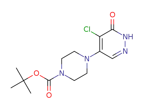 tert-butyl 4-(5-chloro-6-oxo-1,6-dihydropyridazin-4-yl)piperazine-1-carboxylate