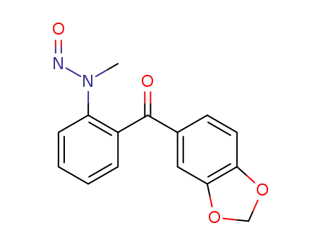 N-(2-(benzo[d][1,3]dioxole-5-carbonyl)phenyl)-N-methylnitrous amide
