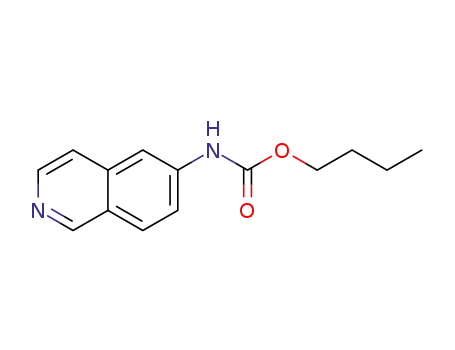 butyl isoquinolin-6-ylcarbamate
