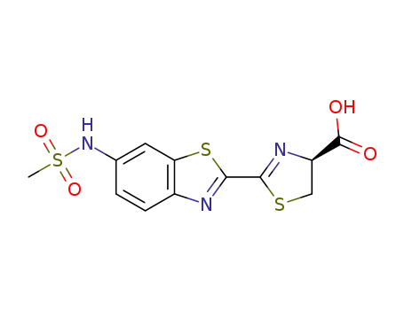 (S)-2-(6-(methylsulfonamido)benzo[d]thiazol-2-yl)-4,5-dihydrothiazole-4-carboxylic acid