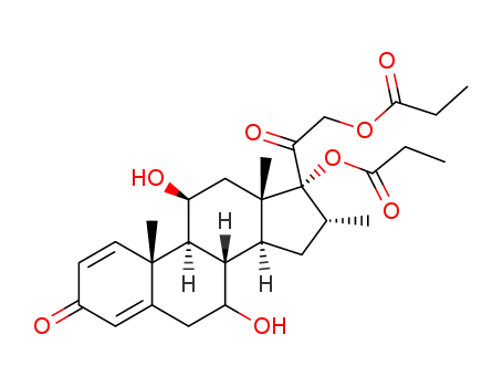 (7α,11β,16α)-7-hydroxy-11-hydroxy-16-methyl-17,21-bis(1-oxopropoxy)pregna-1,4-diene-3,20-dione