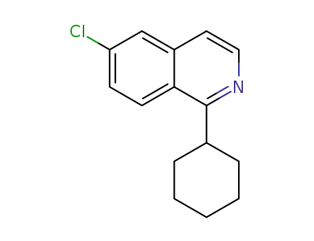 6-chloro-1-cyclohexylisoquinoline