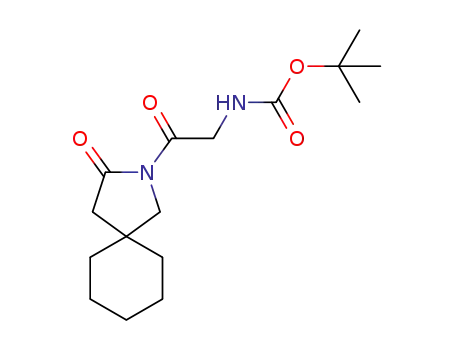 tert-butyl (2-oxo-2-(3-oxo-2-azaspiro[4.5]decan-2-yl)ethyl)carbamate
