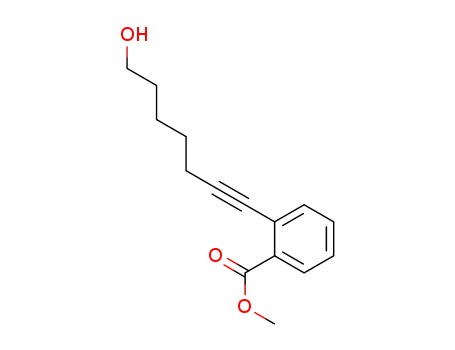 methyl 2-(7-hydroxyhept-1-ynyl)benzoate