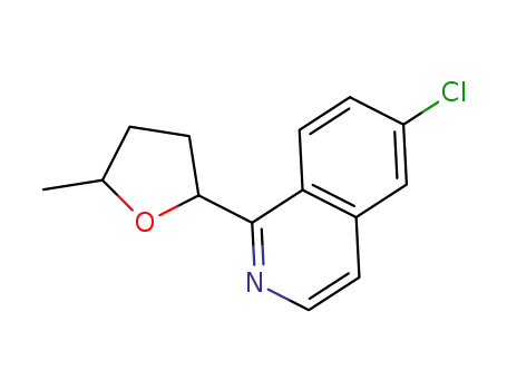 6-chloro-1-(5-methyltetrahydrofuran-2-yl)isoquinoline