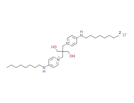 1,1-[2,2-bis(hydroxymethyl)propane-1,3-diyl]bis(4-octylaminopyridinium) dichloride