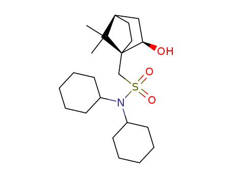 (+)-N,N-dicyclohexyl-(1R)-isoborneol-10-sulfonamide