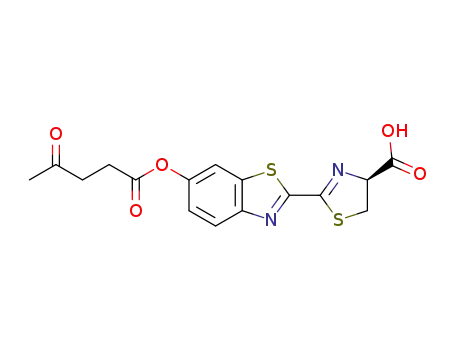 (S)-2-(6-((4-oxopentanoyl)oxy)benzo[d]thiazol-2-yl)-4,5-dihydrothiazole-4-carboxylic acid