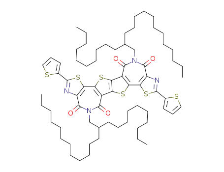 N,N'-bis(2-decyltetradecyl)[2-(2'-(thiophen-2'''-yl)thiazol-5'-yl)-5-(2''-(thiophen-2''''-yl)thiazol-5''-yl)thieno[3,2-b]thiophene-3,4',6,4''-bis(dicarboximide)]