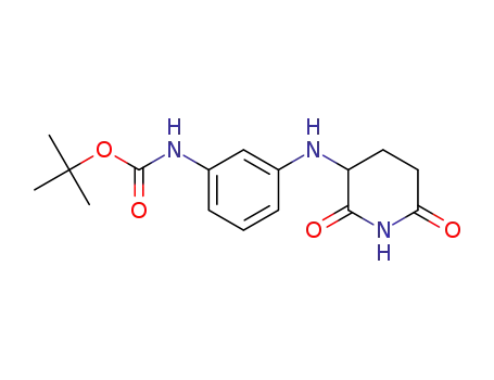 tert-butyl N-[3-[(2,6-dioxo-3-piperidyl)amino]phenyl]carbamate