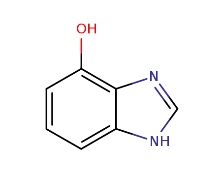 Molecular Structure of 67021-83-4 (1H-Benzoimidazol-4-ol)
