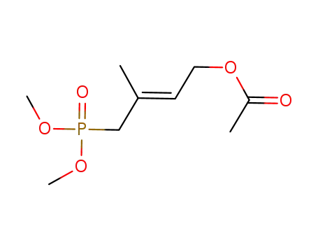 dimethyl 2-methyl-4-acetoxy-2-butenylphosphonate