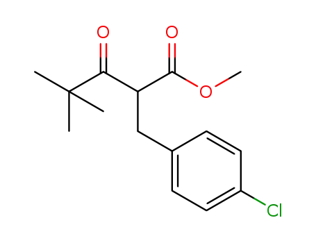 2-(4-chlorobenzyl)-4,4-dimethyl-3-carbonylvaleric acid methyl ester