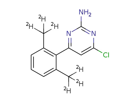 4-[2,6-bis(trideuteriomethyl)phenyl]-6-chloropyrimidin-2-amine