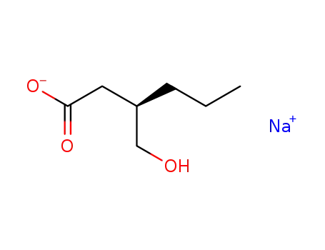 3-(hydroxymethyl)hexanoyloxy sodium