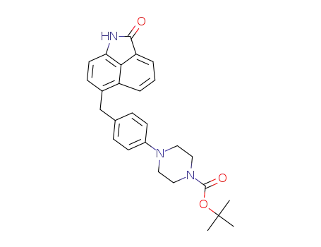 tert-butyl 4-[4-[(2-oxo-1H-benzo[cd]indol-6-yl)methyl]phenyl]piperazine-1-carboxylate