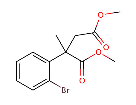 dimethyl 2-(2-bromophenyl)-2-methylsuccinate